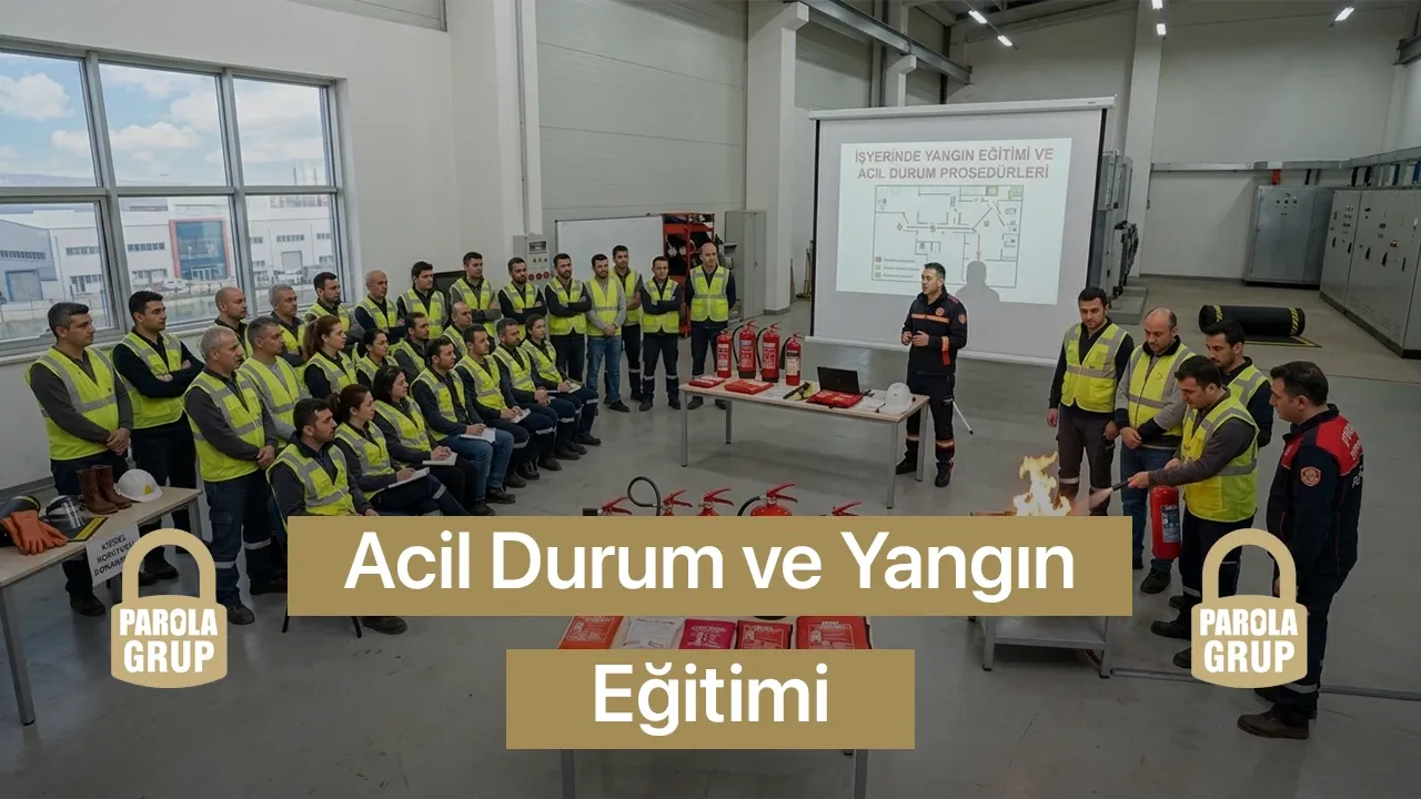 Acil Durum Ve Yangın Eğitimi