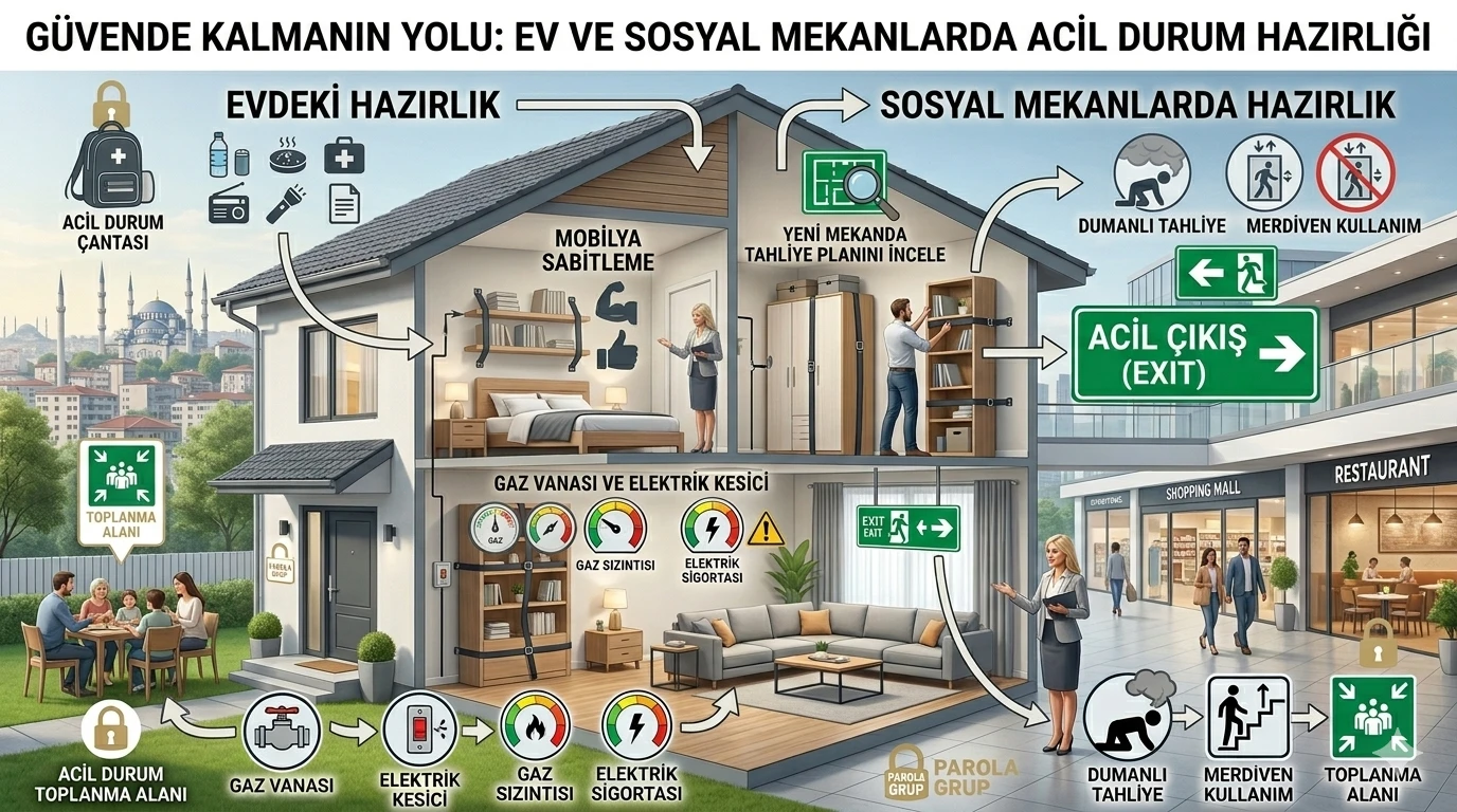 Evde Ve Sosyal Mekanlarda Acil Durumlar